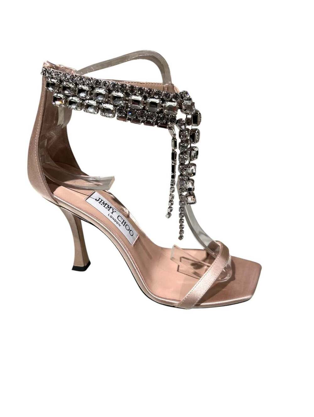 Jimmy Choo Verity Crystal Sandals(PLEASE REQUEST YOUR SIZE BEFORE PURCHASING)